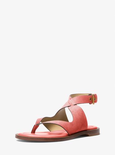 MK Sandale-tong Irene en cuir - Michael Kors - MICHAEL Michael Kors - Modalova