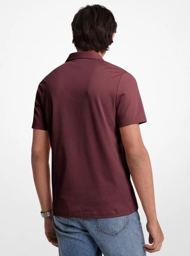 MK Polo en coton à logo brodé - Michael Kors - Michael Kors Mens - Modalova