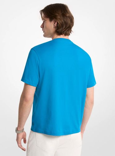 MK T-shirt en coton Kors à couleurs contrastées - Michael Kors - Michael Kors Mens - Modalova