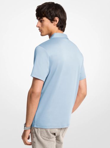 MK Polo en coton à logo brodé - Michael Kors - Michael Kors Mens - Modalova