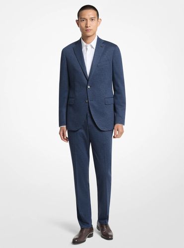 MK Blazer en maille extensible à motif Prince-de-Galles - Michael Kors - Michael Kors Mens - Modalova