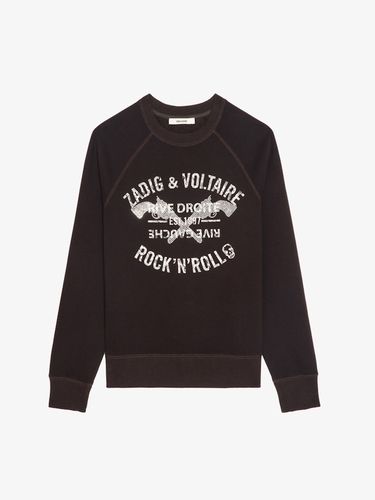 Sweatshirt Upper Dark Chocolate - Taille S - Zadig & Voltaire - Modalova