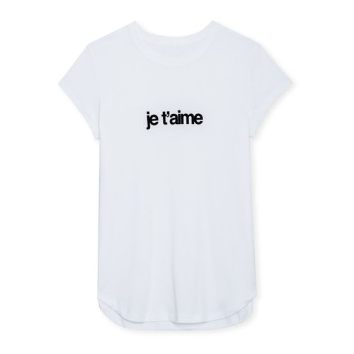 T-Shirt Woop Je T'aime - Taille Xs - Zadig & Voltaire - Modalova