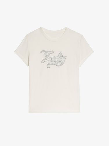T-shirt Walk Ecru - Taille XS - Zadig&Voltaire - Modalova