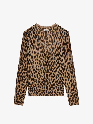 Pull Rivy 100% Cachemire Daim - Taille S - Zadig&Voltaire - Modalova