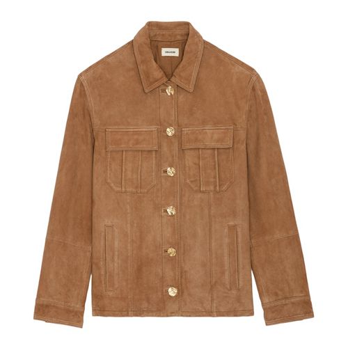 Veste Kuba Suédée Cognac - Taille S - Zadig & Voltaire - Modalova