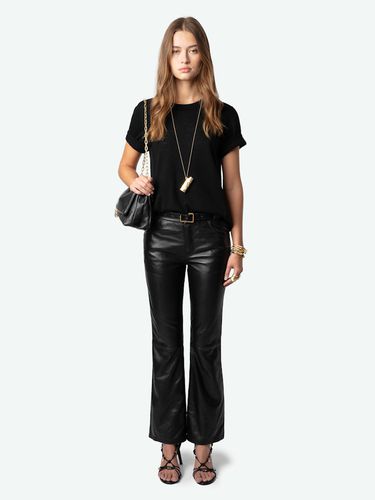 Pantalon Push Cuir - Taille 34 - Zadig & Voltaire - Modalova