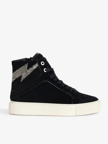 Sneakers Montantes À Plateforme Zv1747 High Flash - Taille 36 - Zadig & Voltaire - Modalova