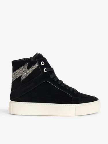 Sneakers Montantes À Plateforme Zv1747 High Flash Noir - Taille 38 - Zadig & Voltaire - Modalova