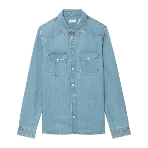 Chemise Stan Denim - Taille M - Zadig & Voltaire - Modalova