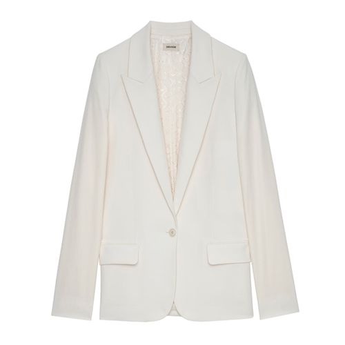 Blazer Voyage Craie - Taille 34 - Zadig & Voltaire - Modalova