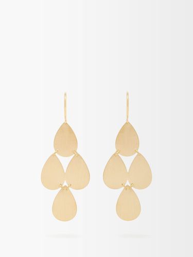 Boucles d'oreilles chandelier en or jaune - Irene Neuwirth - Modalova