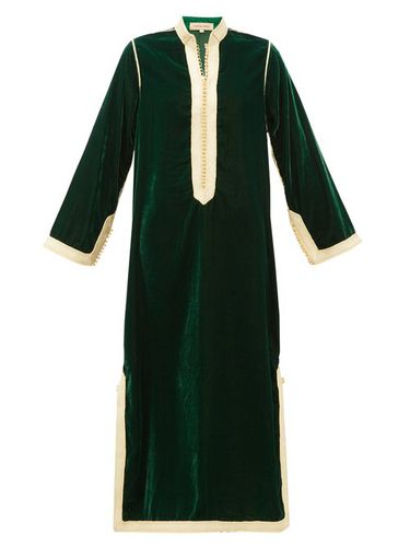 Robe tunique en velours à détails tissés Alia - Muzungu Sisters - Modalova