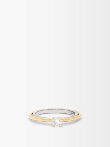 Bague en or 18 carats et diamant Elipse Solitaire - Charlotte Chesnais Fine Jewellery - Modalova