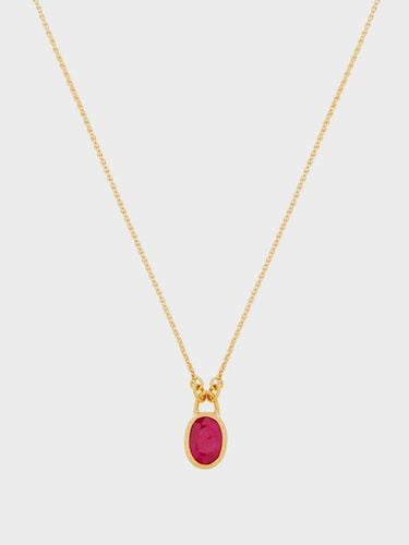Collier à pendentif en or 22 carats et rubis - Eli Halili - Modalova