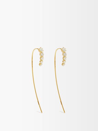 Boucles d'oreilles en or 18 carats et diamants Ara - Jade Trau - Modalova