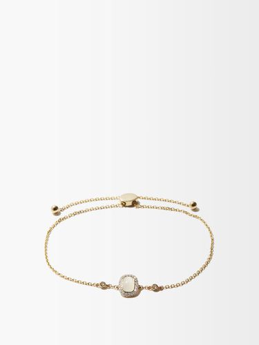 Bracelet en or à diamants et pierre de lune June - Anissa Kermiche - Modalova