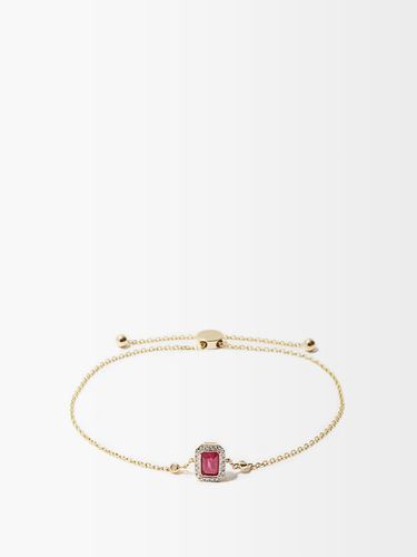 Bracelet chaîne en or, rubis et diamants July - Anissa Kermiche - Modalova