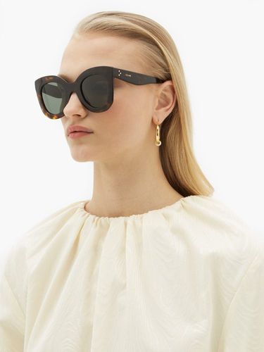 Lunettes de soleil rondes oversize en acétate - Celine Eyewear - Modalova
