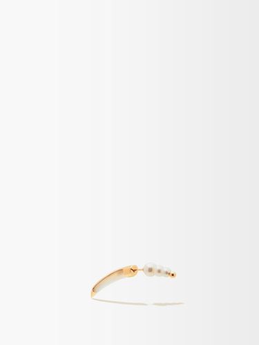 Boucle d'oreille en or 14 carats Corne de Perles - Anissa Kermiche - Modalova