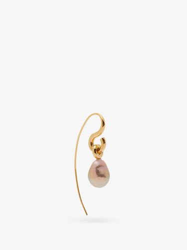 Boucle d'oreille en plaqué or 18 carats Hook - Charlotte Chesnais Fine Jewellery - Modalova
