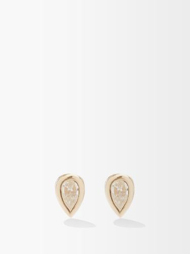 Clous d'oreilles en or 14 carats et diamants - Zoë Chicco - Modalova