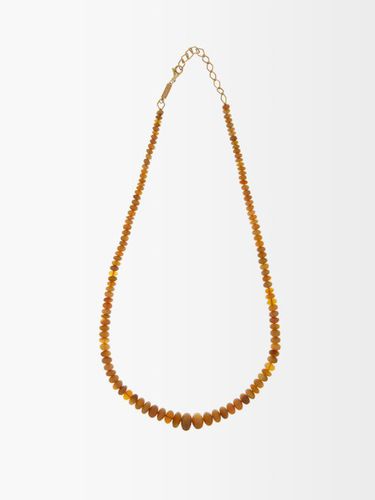 Collier à perles en or 18 carats et opale - AZLEE - Modalova