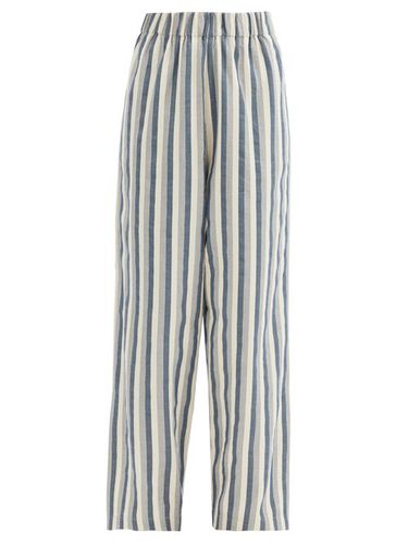 Pantalon ample taille haute en coton mélangé - Marrakshi Life - Modalova