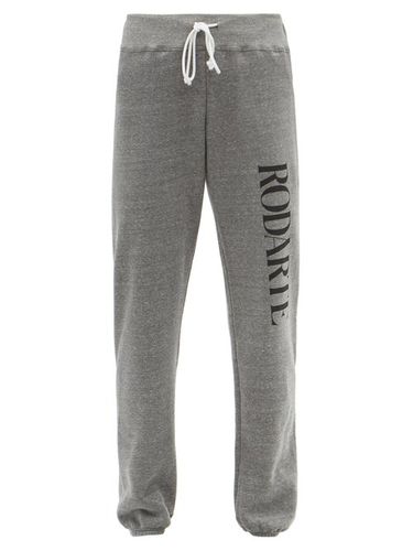 Pantalon de jogging en polaire à imprimé logo - Rodarte - Modalova