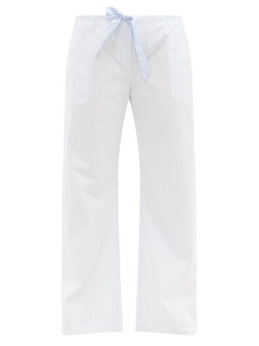 Pantalon de pyjama en coton à cordon coulissant - Rossell England - Modalova
