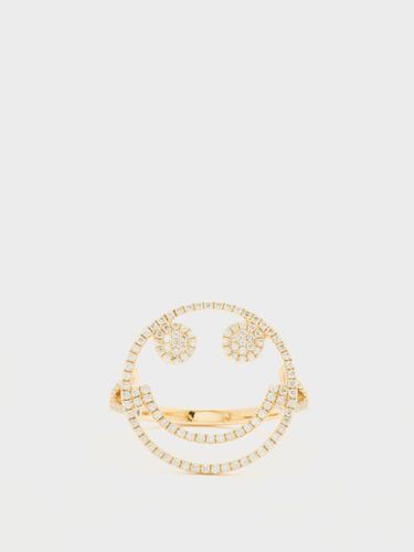 Bague en or 18 carats et diamants Smile - Rosa De La Cruz - Modalova