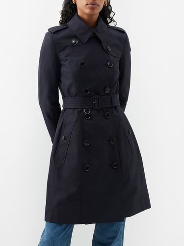Trench-coat mi-long en gabardine de coton Chelsea - Burberry - Modalova