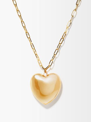 Collier chaîne en or 14 carats à pendentif caur - Lauren Rubinski - Modalova