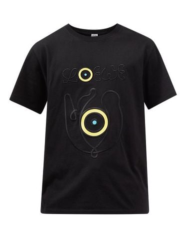 T-shirt en jersey de coton à broderie logo - Eye/LOEWE/Nature - Modalova