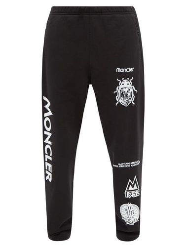 Pantalon de jogging en jersey de coton à logo - 2 MONCLER - Modalova