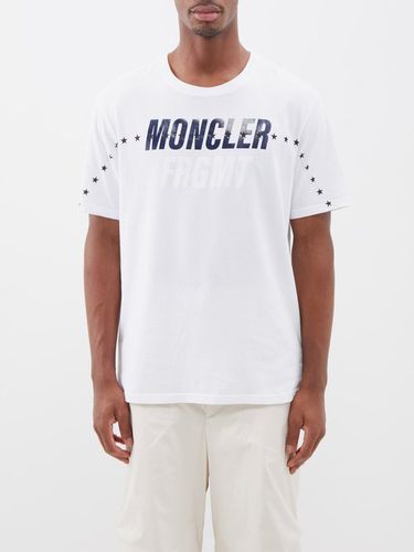 T-shirt en jersey de coton à imprimé logo - 7 Moncler Frgmt Hiroshi Fujiwara - Modalova