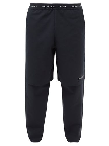 Pantalon de jogging en jersey à jacquard logo - 4 MONCLER HYKE - Modalova