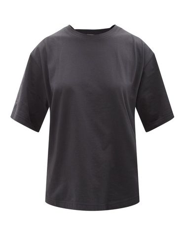 T-shirt oversize en jersey de coton à imprimé logo - 4 MONCLER HYKE - Modalova