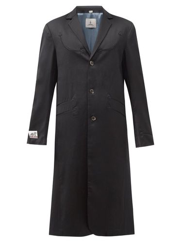 Manteau en crêpe de laine brodé - Boramy Viguier - Modalova