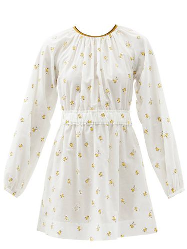 Robe courte en coton mélangé à fleurs Rosette - Three Graces London - Modalova