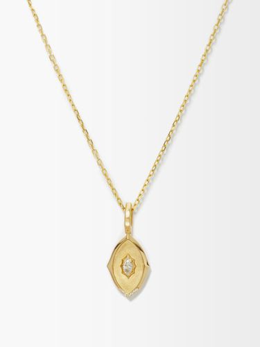 Collier en or et diamants Maverick Medallion - Jade Trau - Modalova