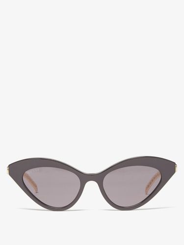 Lunettes de soleil ail-de-chat en acétate - Gucci Eyewear - Modalova