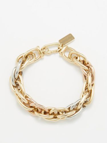 Bracelet en or rose et or 14 carats Trinity Rope - Lauren Rubinski - Modalova