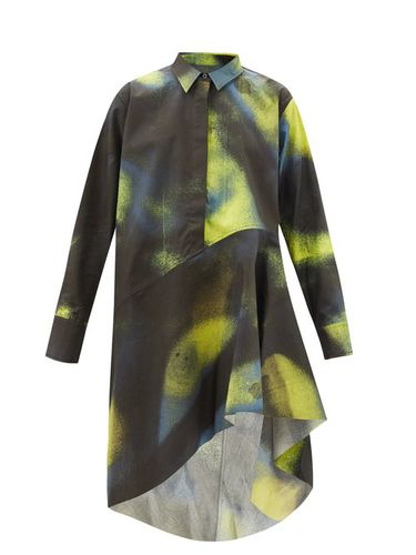 Robe-chemise asymétrique en popeline de coton - Marques'Almeida - Modalova