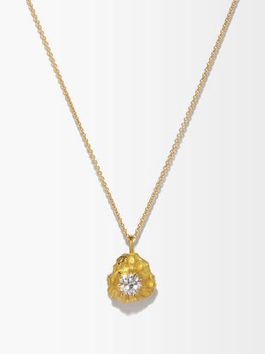 Collier en or 18 carats et diamants Sun - Elhanati - Modalova