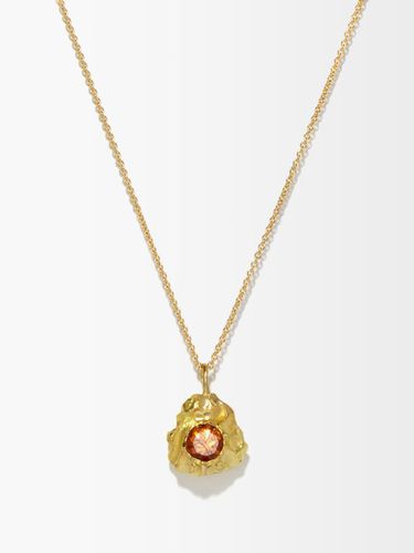 Collier en or 18 carats et saphirs Sun - Elhanati - Modalova