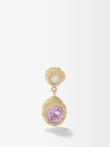 Boucle d'oreille en or et diamants Azzura - Elhanati - Modalova