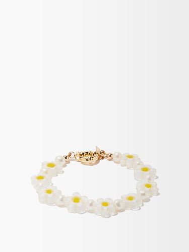 Bracelet en perles et fleurs façon millefiori - éliou - Modalova