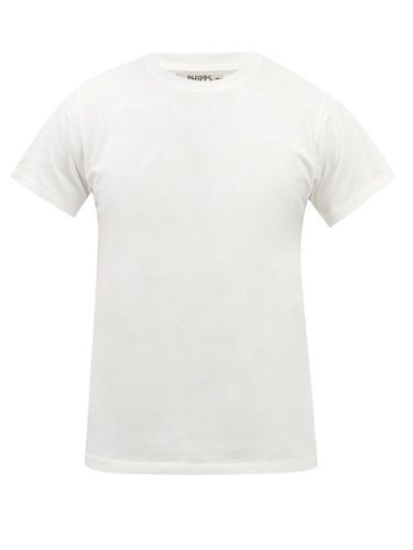 T-shirt en coton biologique à col ras du cou - Phipps - Modalova