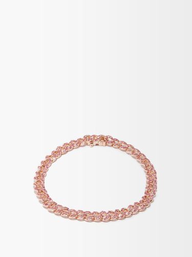 Bracelet en or rose 18 carats et saphirs Essential - Shay - Modalova